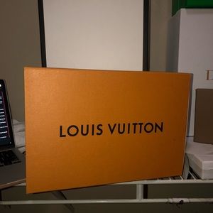 Empty Louis Vuitton Shoe Box